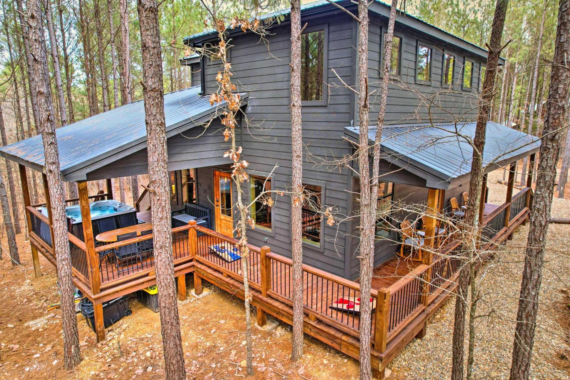 Sutton Ridge Cabin Rental Hot Tub And Swing Set! Broken Bow Exterior photo